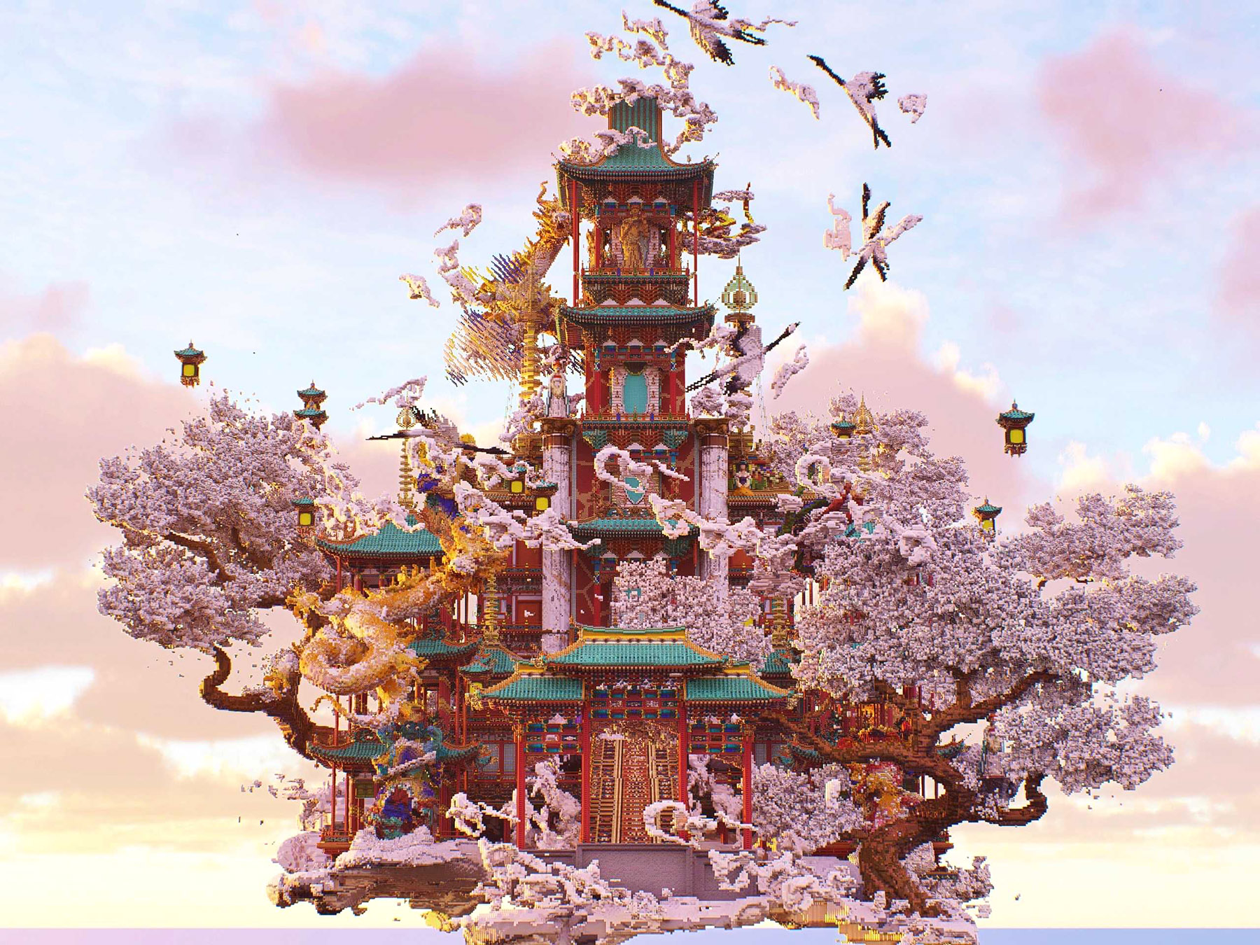 Minecraft challenge breathes new life into China’s rich cultural past