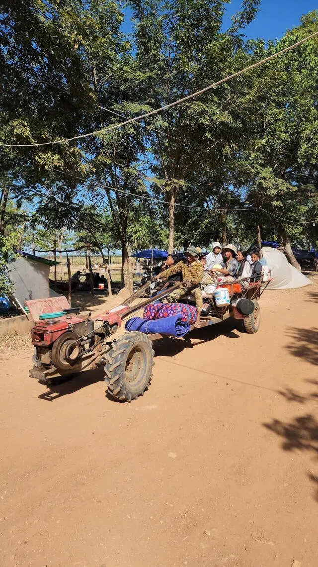 Displaced Cambodians flee again, and again, as Thai-Cambodia conflict continues