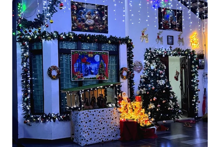 Portuguese settlement in Malaysia’s Melaka glows with vibrant Christmas spirit