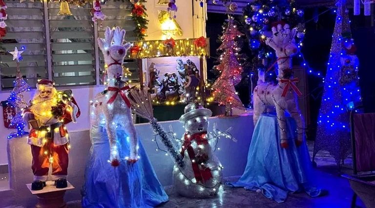 Portuguese settlement in Malaysia’s Melaka glows with vibrant Christmas spirit