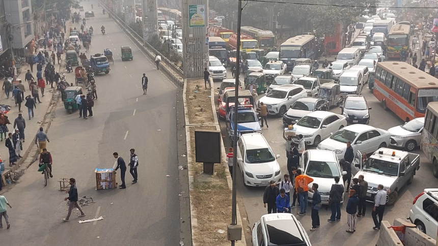 Protests bring key Dhaka roads to a standstill