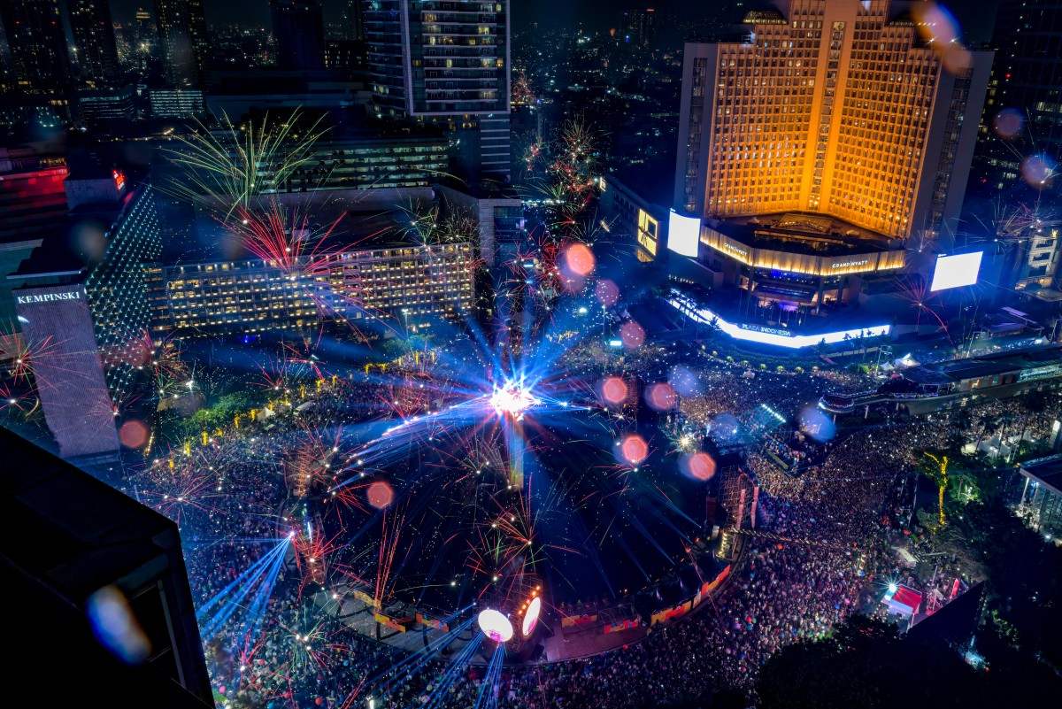In pictures: The most stunning fireworks from New Year’s Eve