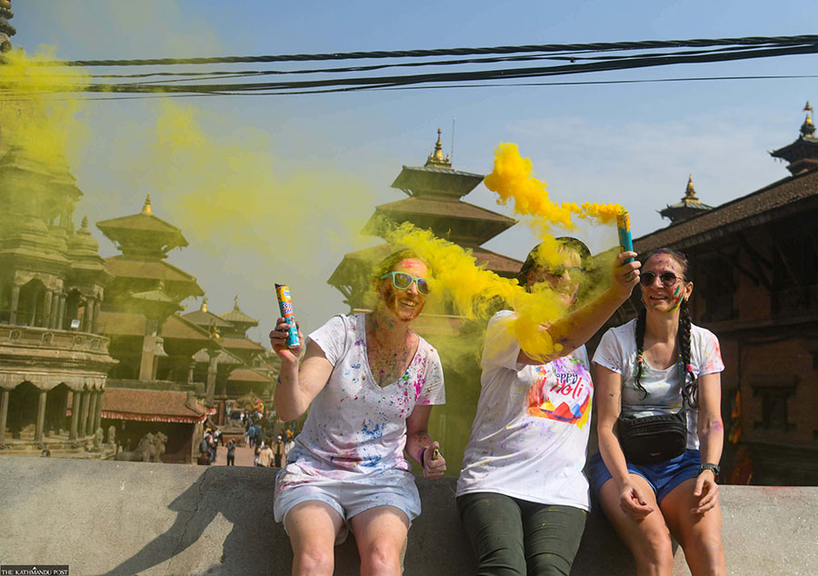 Holi brings colour and joy to Nepal’s mountains and hills