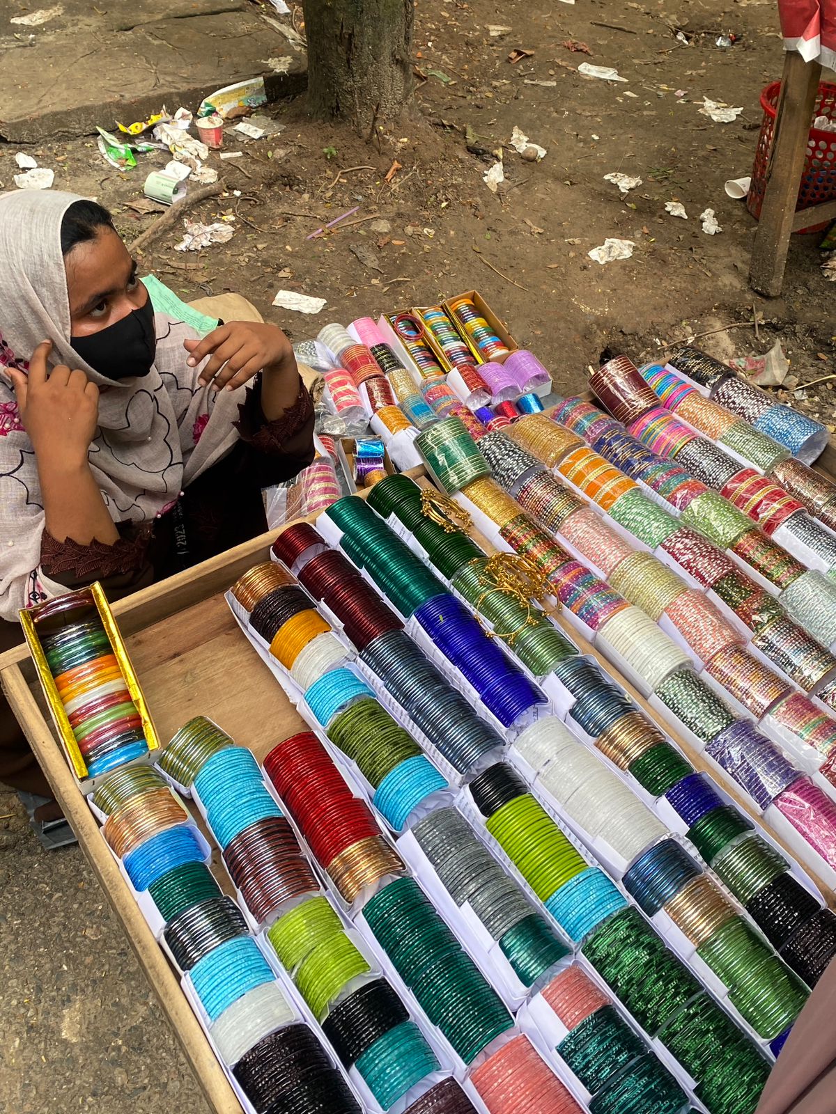 Behind the bright bangles of Dhaka