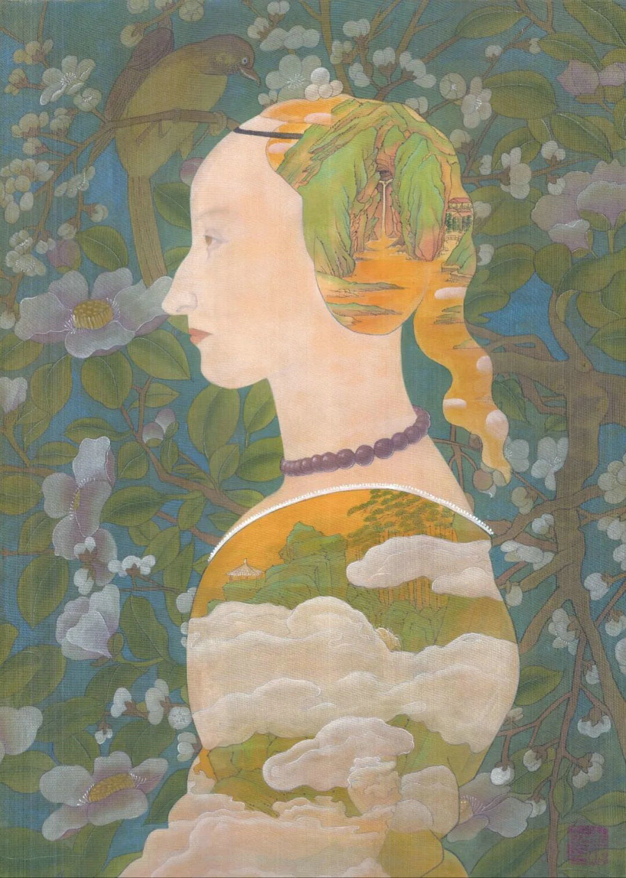 Chinese painter Cui Heling’s 'paintings within paintings' bridge East and West