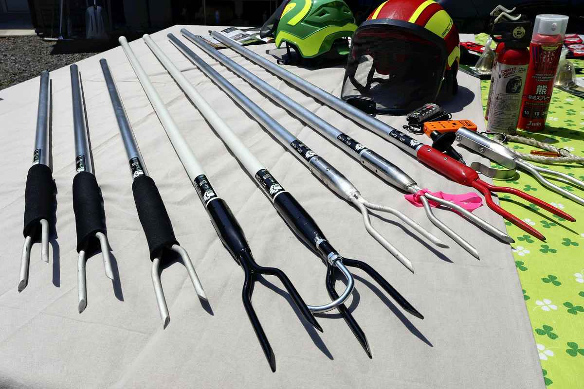 ‘Bear-repelling poles’ attracting attention in Japan