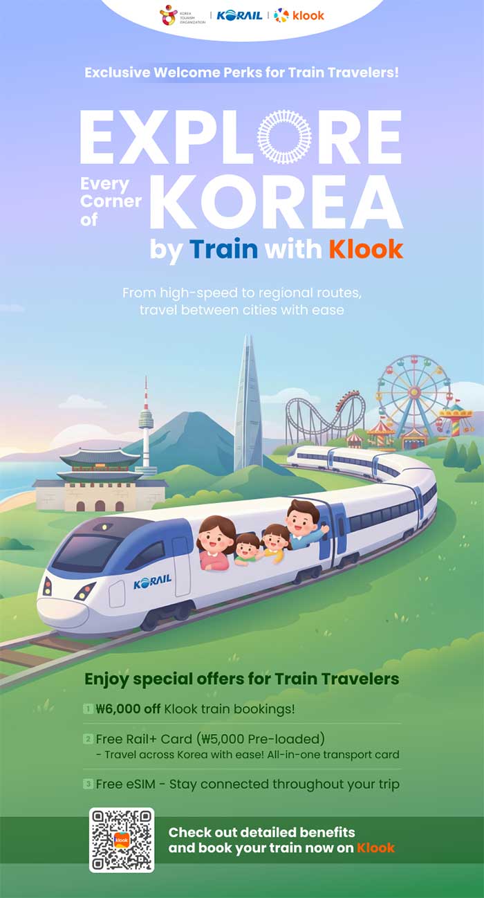 South Korea rolls out rail booking perks for foreign travelers