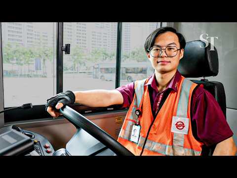 This Gen Z is one of Singapore’s youngest bus drivers: “This is my dream job”
