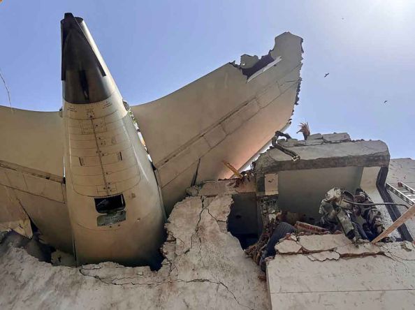 1 survivor, over 200 killed as Air India plane crashes after take-off in Ahmedabad