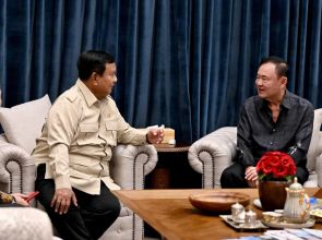 Indonesia President Prabowo talks regional, global issues with Thai ex-PM Thaksin