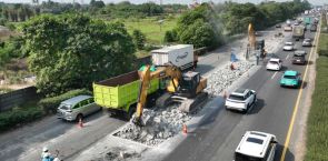 ‘Endless’ works infuriate commuters on Jakarta-Tangerang toll road