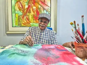 81-year-old Malaysian batik master uses art to navigate life with Parkinson’s disease