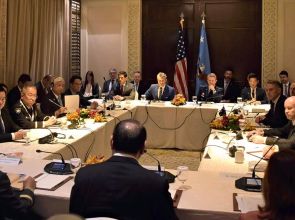 Defence chiefs of Japan, U.S., Australia, Philippines express ‘serious concern’ about China’s ‘destabilising actions’