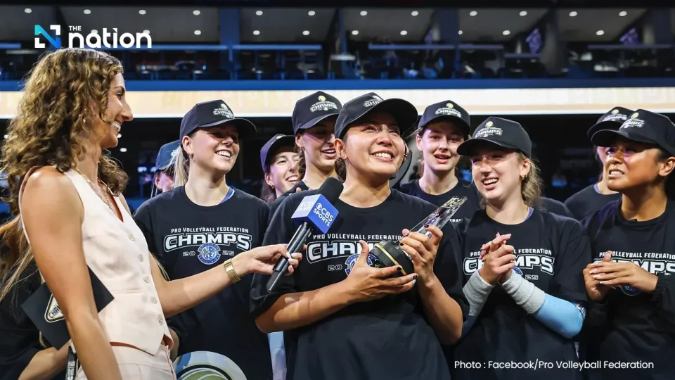 Thai setter Pornpun leads Orlando Valkyries to historic PVF title, earns MVP honours