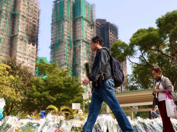 Hong Kong high-rise blaze: Manslaughter among 25 charges pressed against 7 people, 2 firms