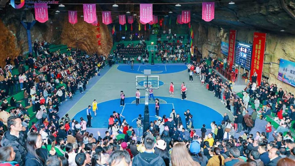 Inside China's wildest cave basketball court – Asia News Network