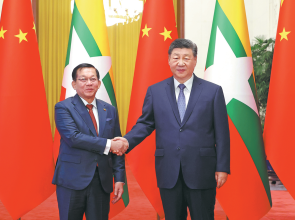 Chinese President Xi voices firm support for Myanmar