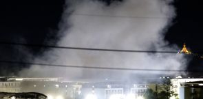 Myanmar demolishes high-rise in crackdown on Chinese-backed online scammers