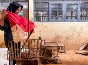 Students in Indonesia’s flood-hit Sumatra still studying in tents two months after disaster