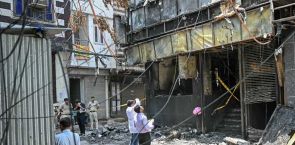 Witnesses recount horror of Delhi hotel fire that killed 21