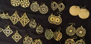 Cambodian goldsmith makes bullet casing jewellery to promote peace