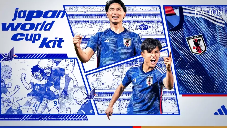 Past and Present: Japanese National Soccer Team World Cup Uniforms