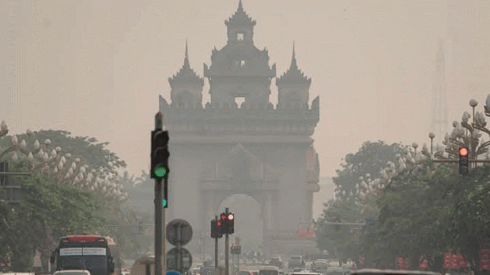 Air pollution worsens across Laos