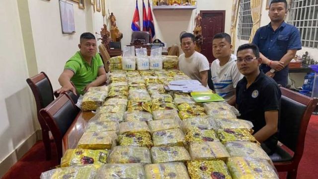 police_display_103kg_of_drugs_found_in_a_crashed_vehicle_bearing_lao_number_plate_in_phnom_penhs_sen_sok_district_on_july_7._police.jpg